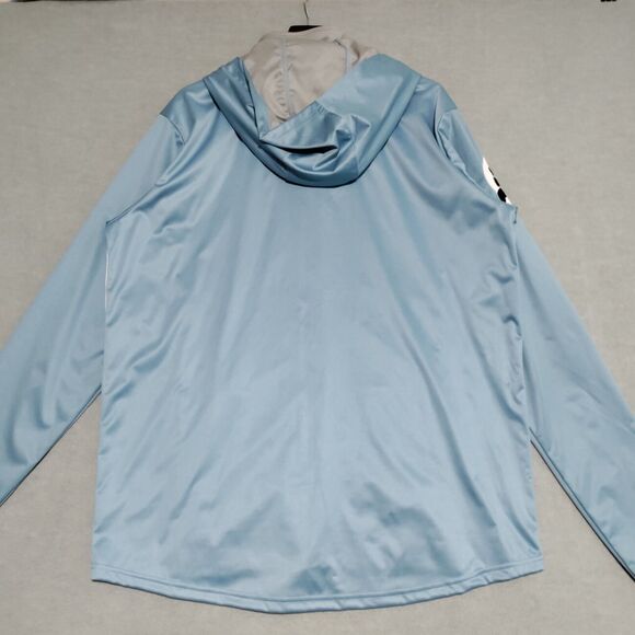 Club‎ RunDisney Member Jacket 2023 Adult XL Full Zip Hooded Zip Pockets Blue - Picture 3 of 16